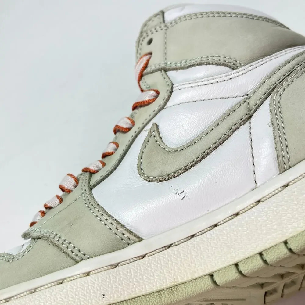 Air Jordan 1 High OG Seafoam Green Casual Sneakers CD0461-002 Women's Size 6.5